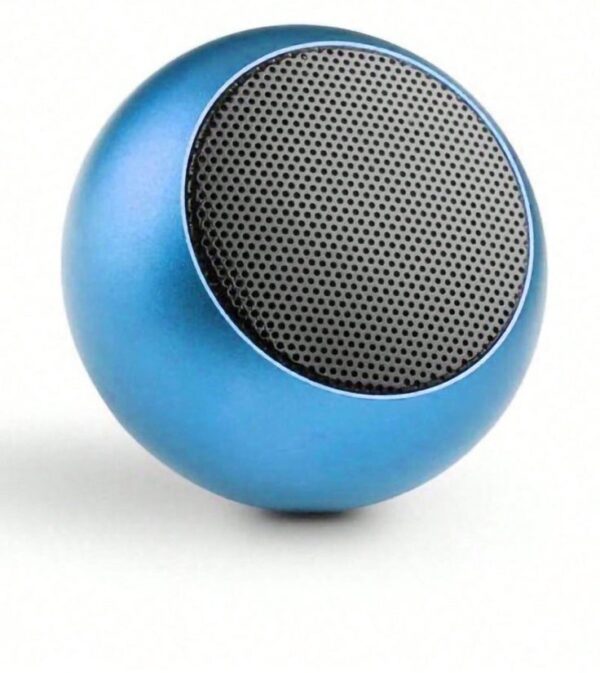 M4 Wireless Portable Bluetooth Mini Speaker Bass Loud Sound HiFi Music 1.25 Inch BT Metal Mini Outdoor Gift Speaker