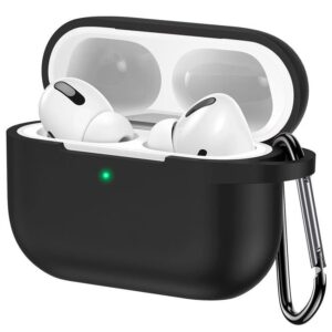 Air Pods Pro  Wireless Earbuds, Bluetooth Headphones, Active Noise Cancellation, Hearing Aid Feature, Transparency, Personalized Spatial Audio, High-Fidelity Sound & BLACK COVER CASE
