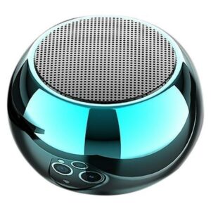 M4 Wireless Portable Bluetooth Mini Speaker Bass Loud Sound HiFi Music 1.25 Inch BT Metal Mini Outdoor Gift Speaker