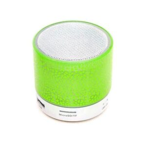Mini Portable Wireless Bluetooth Speaker with Smart LED Light, for MP3 Music Player,connectivity SD Card, All Smartphone, Multicolor