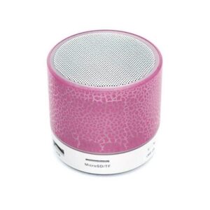 Mini Portable Wireless Bluetooth Speaker with Smart LED Light, for MP3 Music Player,connectivity SD Card, All Smartphone, Multicolor (Copy)