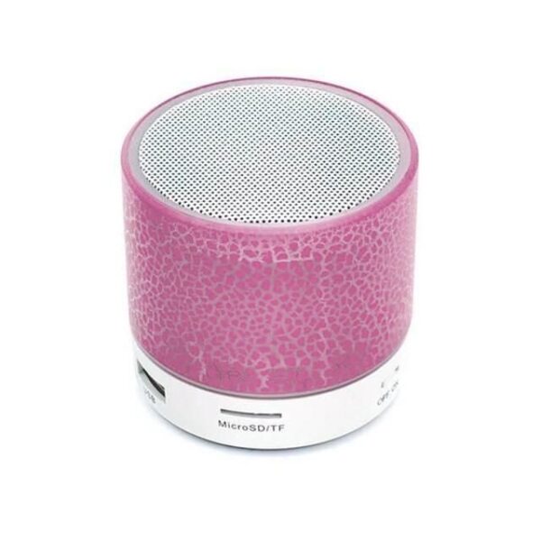 Mini Portable Wireless Bluetooth Speaker with Smart LED Light, for MP3 Music Player,connectivity SD Card, All Smartphone, Multicolor (Copy)