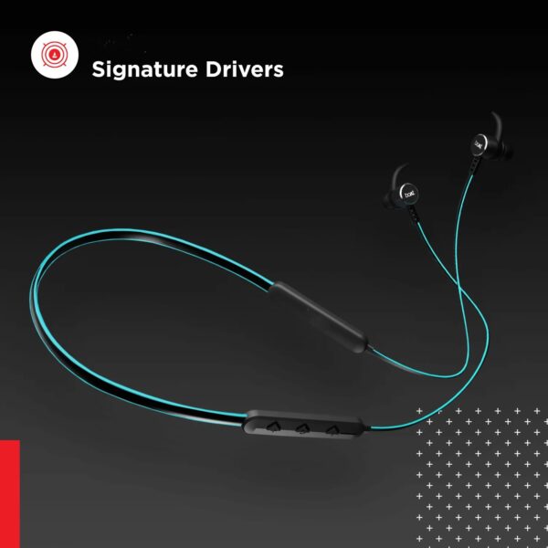 Rockerz 255 Pro+, 60HRS Battery, Fast Charge, IPX7, Dual Pairing, Low Latency, Magnetic Earbuds, Bluetooth Neckband, Wireless with Mic Earphones - Image 3