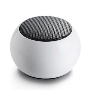 M4 Wireless Portable Bluetooth Mini Speaker Bass Loud Sound HiFi Music 1.25 Inch BT Metal Mini Outdoor Gift Speaker