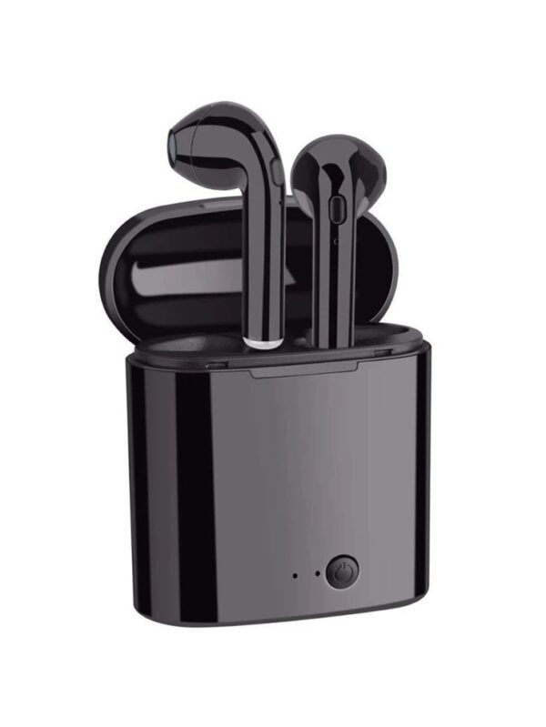 i7 Wireless Earbuds With Charging Box Bluetooth  (BLACK, True Wireless)