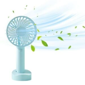 Mini Hand fan Rechargeable Mini Fan with USB Charging | 3 Speed Option | Portable, Handheld and Small handal Table Fan