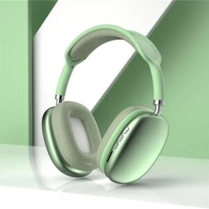 P9 Headphones Wireless | Bluetooth Wireless Over Ear Headphones with Mic 13 Hrs Playtime, 40mm Driver Supreme/Soft Sound | Soft Ear Cushions Lightweight Design Headphones | Green