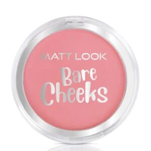 Mattlook Bare Cheeks Ultra Pigmented and Blendable for Natural Glow Blusher Palette-02 Barbie