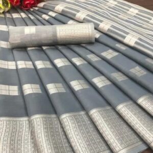 Linen Saree