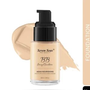 Seven Seas BB Graceful Aqua Nourishing smooth Super Coverage Liquid Foundation (Nude)