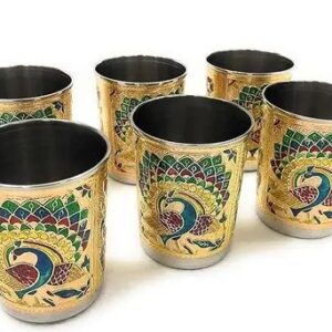 Serving Glass home décor gift (Set 6)