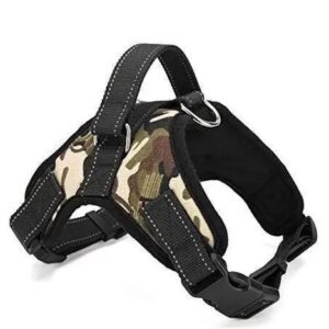 The Pets Popular Army Star Body Belt Comfortable And Adjustable Harness With Rope