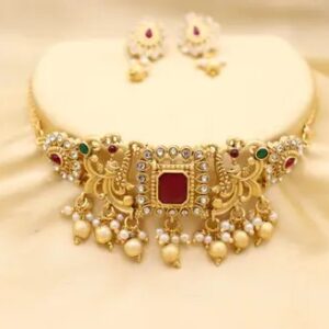 Premium Quality Trending Design Choker Jewellery Set For Women & Girls