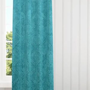 Myra Collection Premium Velvet Embossed Curtain Set of 2 pc