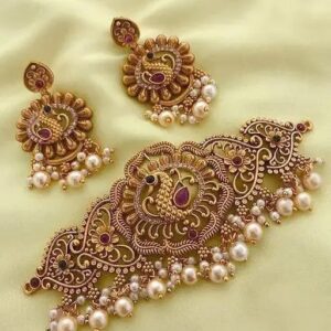 Traditional Choker Jewellery/Necklace set for women girls