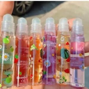 Glossy Lip Gloss Set – Pack of 6 Vibrant Shades
