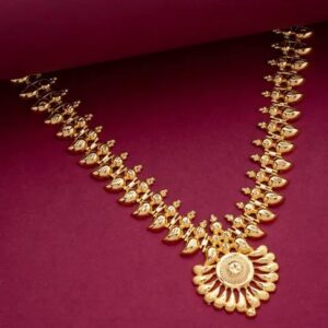 GOLD PLATED ONE LINE HAARAM SIZE: 30 INCH
