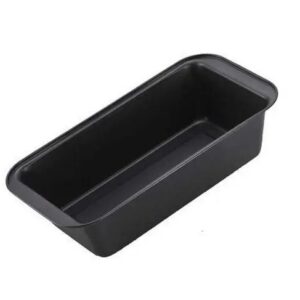New Loaf Pan Rectangle Non Stick Carbon Steel Bread Baking Mould Muffin Pan Cupcake Kitchen Bakeware(Black)