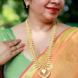 GOLD PLATED GOPI MULLA MATT HAARAM SIZE : 32 INCH