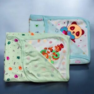 Baby blankets bath hooded towels swaddle clothes wrappers soft cotton cloths for new born baby kids gifts set combo