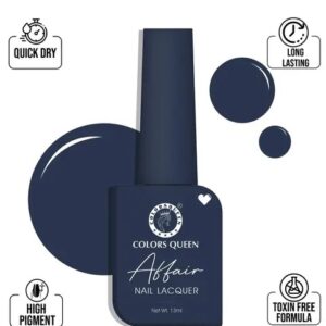 Colors Queen Affair Nail Polish (Midnight Magnet, 13ml)
