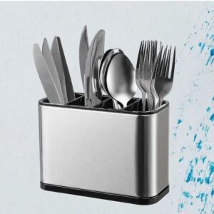Draining Tableware Storage – Spoon, Knife, Fork, Chopstick, Cutlery Holder/Organizer Stand for Kitchen, Dining Table pack of 1