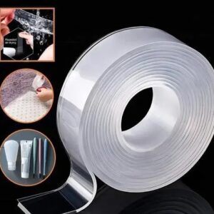 3 Meter Double Sided Tape Heavy Duty – Multipurpose Removable Traceless Mounting Adhesive Tape for Walls?Washable Reusable Strong Sticky Strips Grip Tape (3 Meter Length ) 1.18 inches Wide