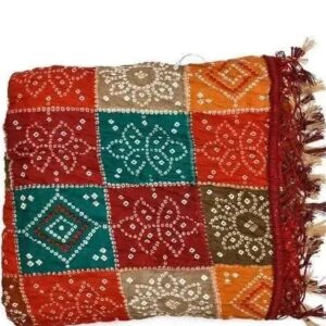 Patola Print Dupatta – Traditional Art Silk Dupattas for Women…