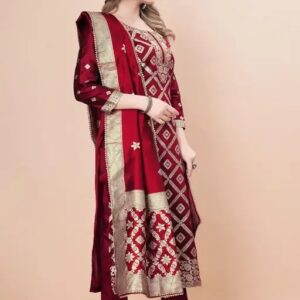 Silk Suit Dress Material for Women