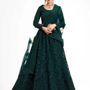 new trending fancy Embroidered, Self Design, Solid, Embellished Semi Stitched Lehenga Choli