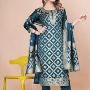 Silk Suit Dress Material for Women