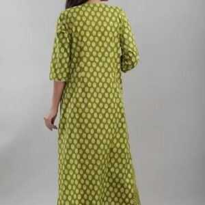 Women Green super kurta set with dupatta
