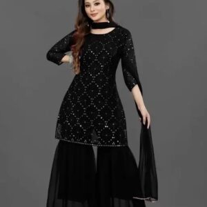 KURTA SET WITH SARARA PLAZO