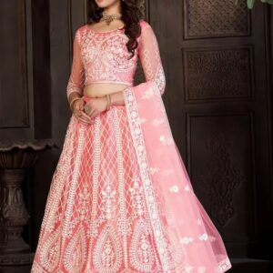Women’s Embroidered Semistitched Lehenga Choli for women’s up to 2xl / havy lehenga / wdding lejhenga / lehenga choli for women/ designer lehenga/ embrodery lehenga / bridal lehenga.