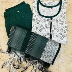 Kurta & Pant With Dupatta Set