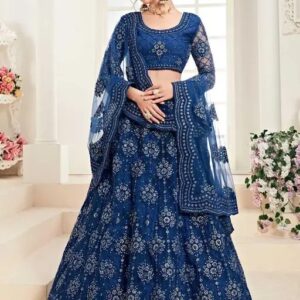 Womans Net Lehenga Choli