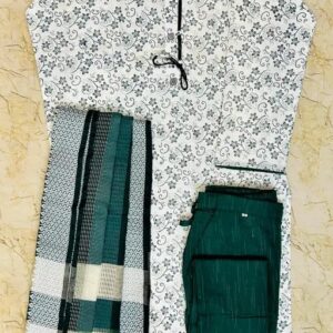 Kurta & Pant With Dupatta Set