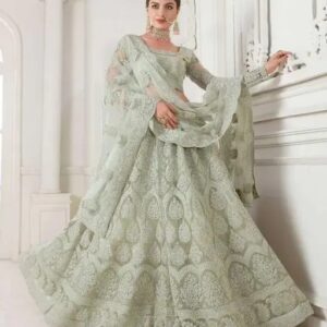 Chikankari Fancy Embroderied Lehenga Choli